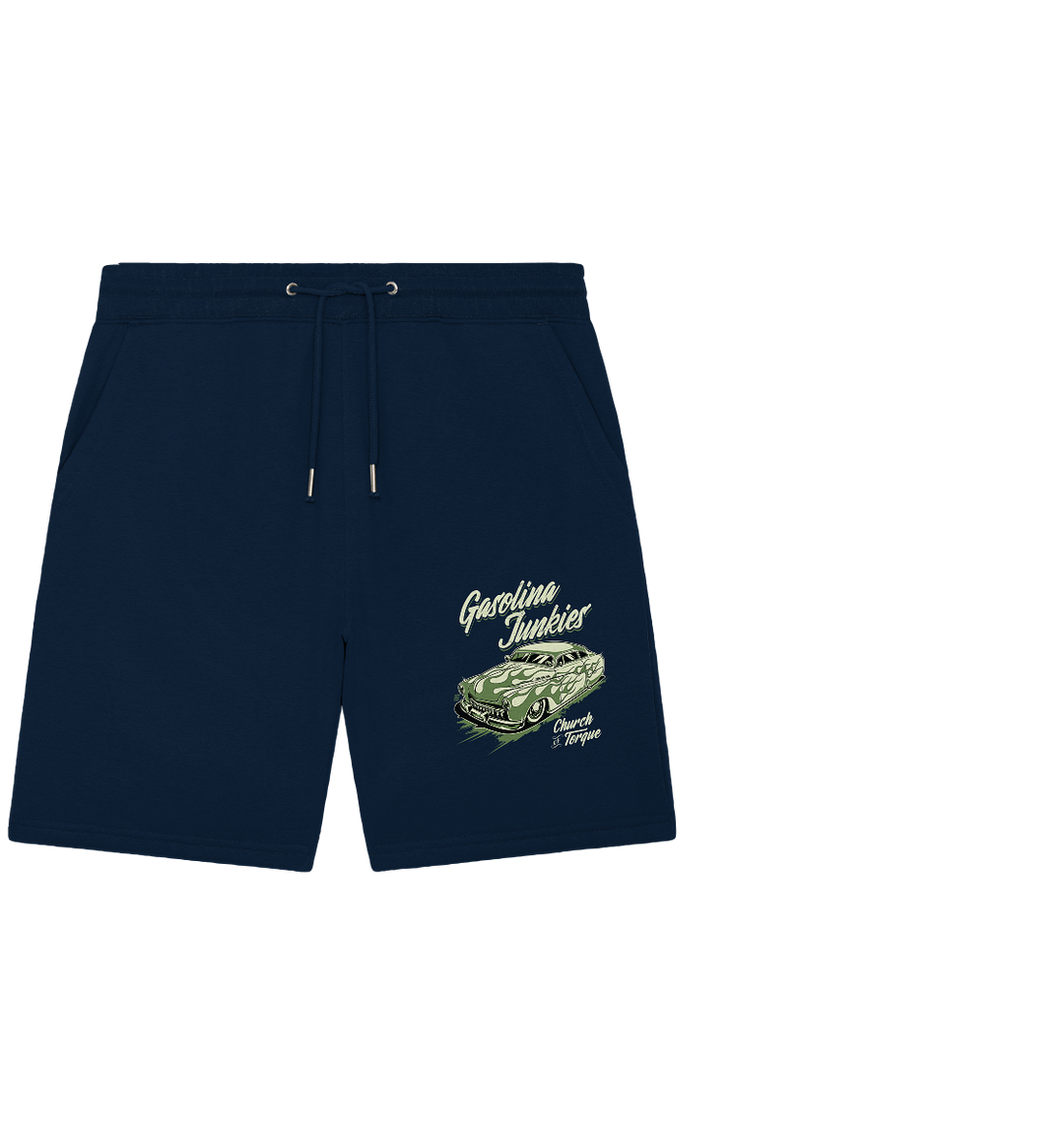 Church of Torque - green - Organic Jogger Shorts