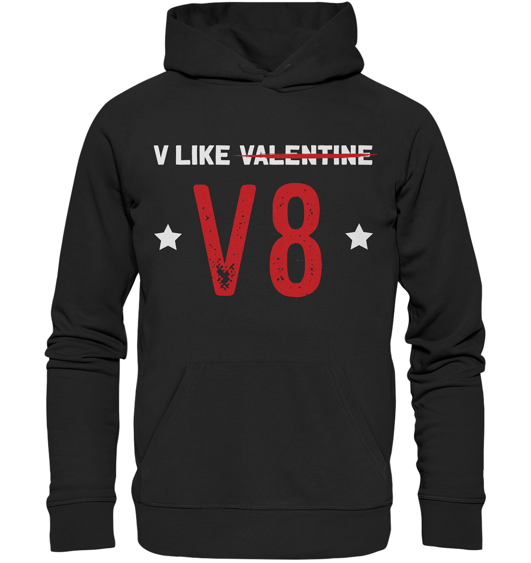 V like V8 Valentine - Premium Unisex Hoodie