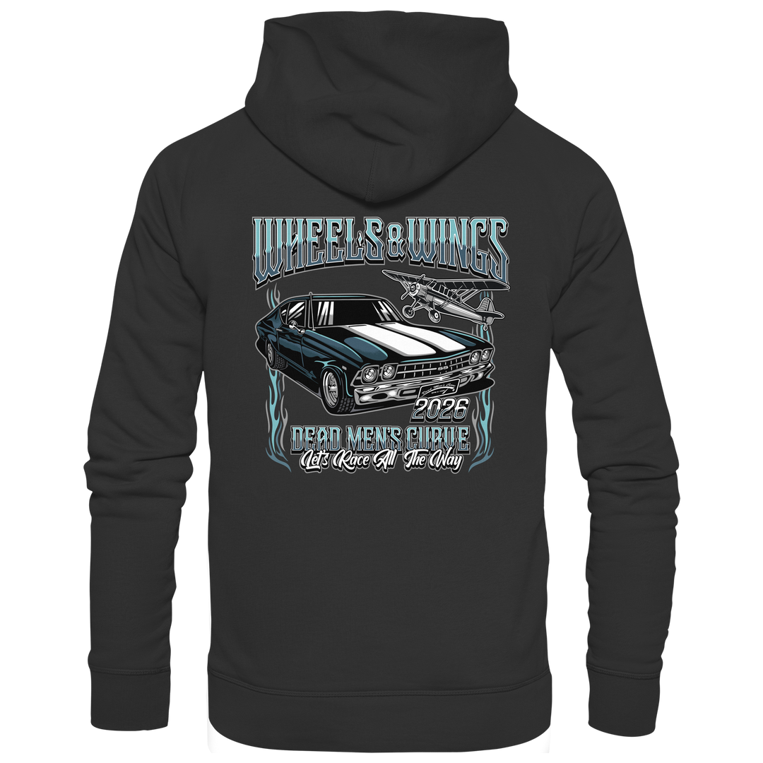 DMC - Wheels&Wings 2026 - Premium Unisex Hoodie