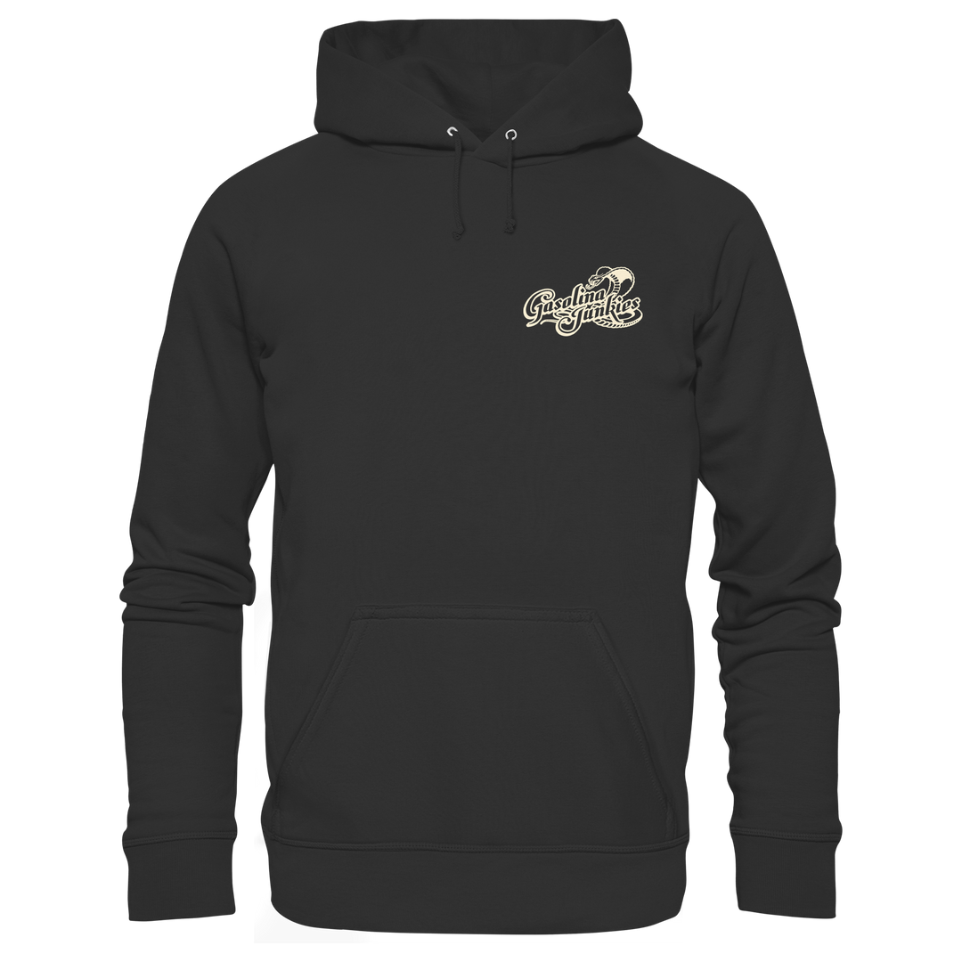 Hot Rod Wolf Racing | Backprint - Premium Unisex Hoodie