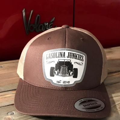 Gasolina Junkies Hotrod Cap braun