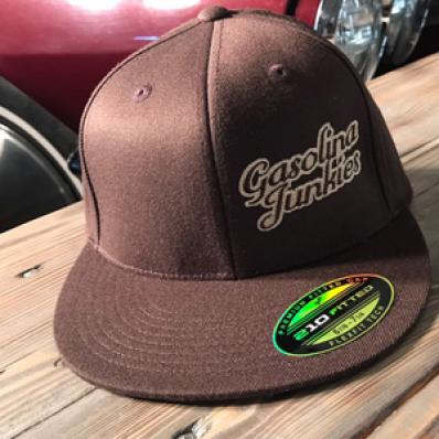 Gasolina Junkies Logo Cap braun