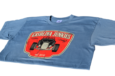 Gjs Shirt Hotrod blau