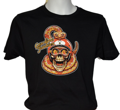 Racing Shirt Snake and Skull