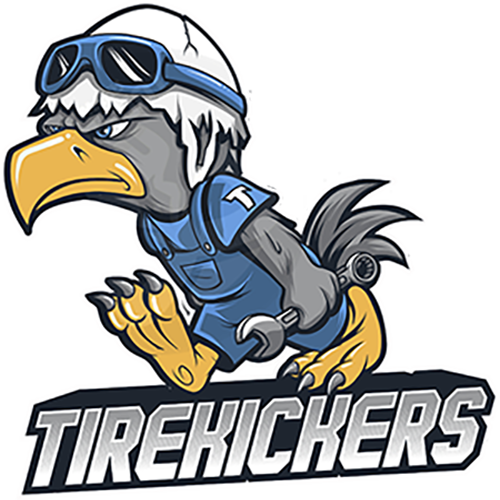 Tirekickers Bird - Aufkleber