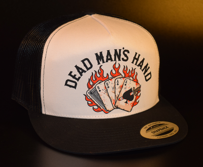 Trucker Cap "DEAD MEN'S HAND" black