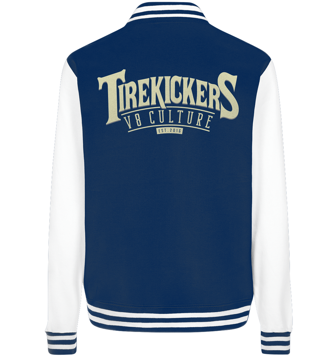Tirekickers Pinstripe - College Jacket