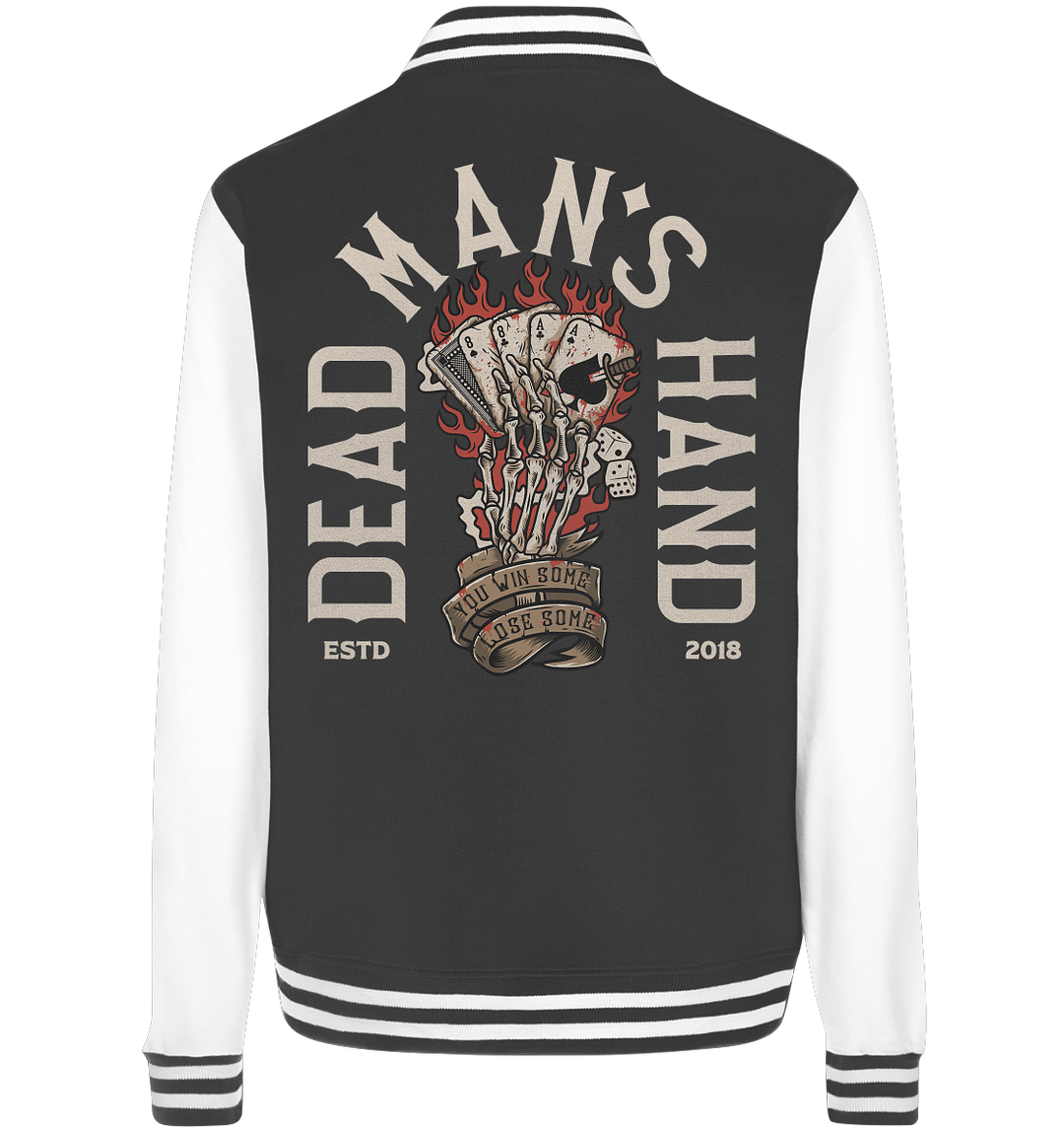 Dead Mans Hand - College Jacket