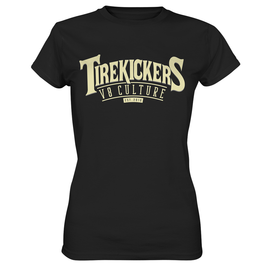 Tirekickers Pinstripe - Ladies Premium Shirt