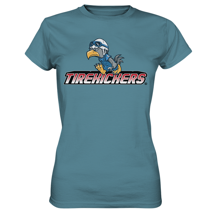 Tirekickers Bird Frontdruck - Ladies Premium Shirt